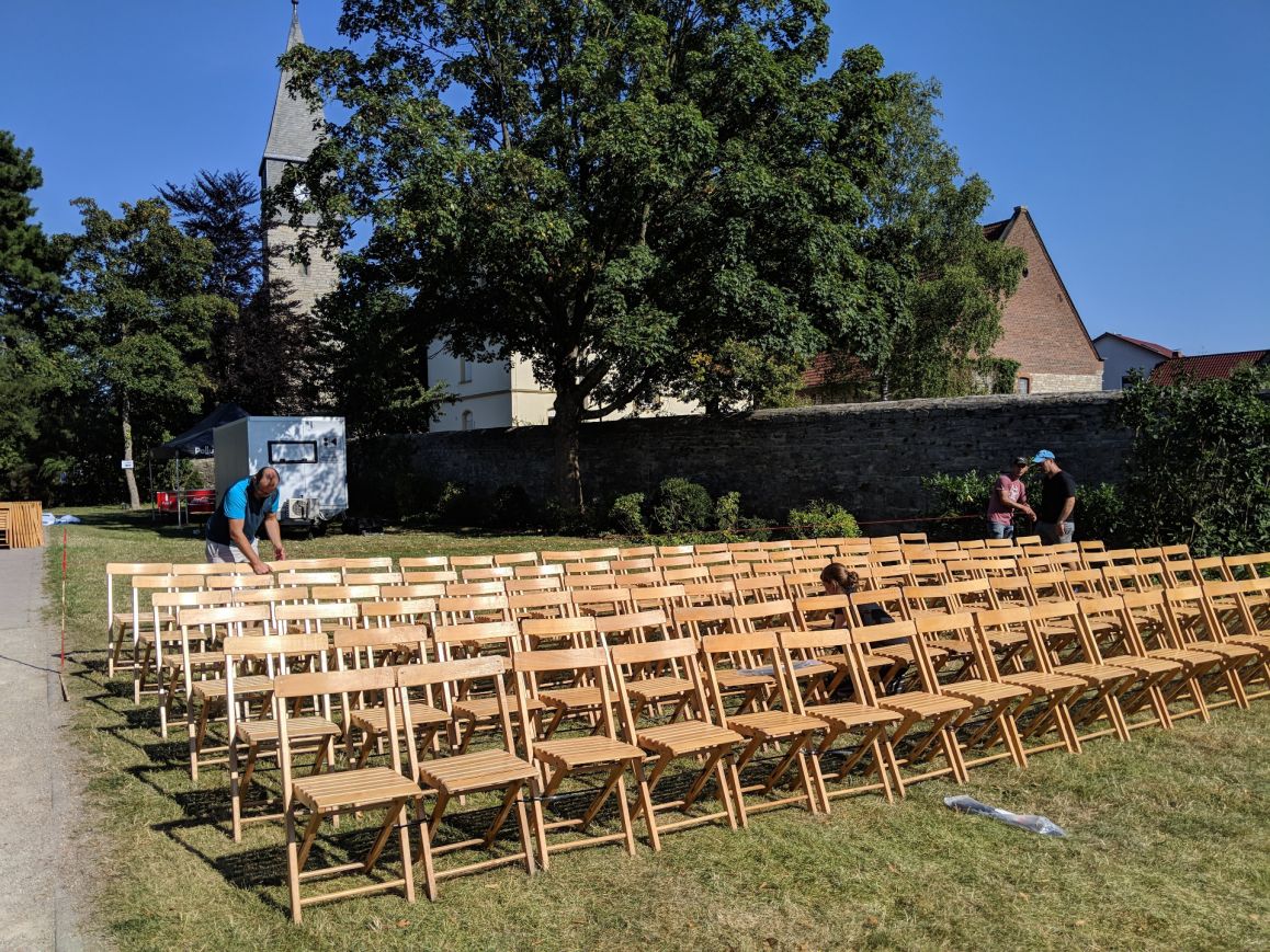 Open-Air-Kino "Ein Becken voller Männer" 